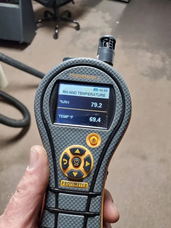 Moisture meter humidity assessment for Mold Remediation & Removal in Wilmington Manor